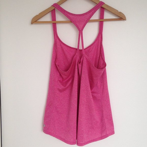 Avia - Pink Workout Racerback Tank Top - Picture 2 of 6